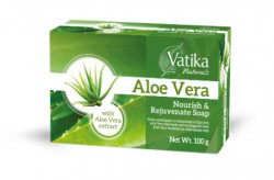 Натуральное мыло с алоэ вера (Natural Aloevera Soap), Dabur