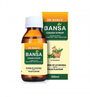 Сироп от кашля Банса со вкусом Тулси (Bansa Cough Syrup with Tulsi Flavour), Jagat Pharma
