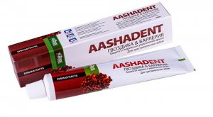 Зубная паста Гвоздика и Барлерия (AASHADENT), Aasha Herbals