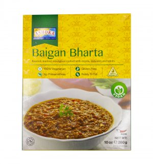 Готовое блюдо Байнган бхарта (Baigan bharta), Ashoka
