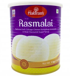 Индийский творожный десерт Расмалай (Rasmalai), Haldiram's