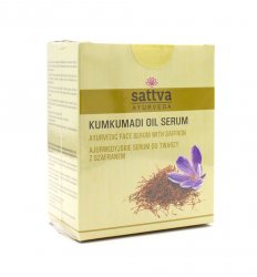Сыворотка для лица с маслом Кумкумади (Kumkumadi Oil Face Serum), Sattva