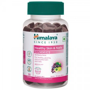 Витамины для здоровья кожи и ногтей (Healthy Skin & Nails Gummies), Himalaya