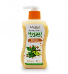 Антибактериальное жидкое мыло для рук (Anti Bacterial Herbal Hand Wash), Patanjali