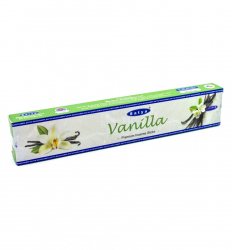 Премиум благовония "Ваниль" (Vanilla Premium Incense Sticks), Satya