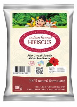 Порошок цветков Гибискуса (Hibiscus Powder), Indian Henna