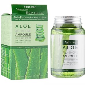 Ампульная сыворотка с экстрактом алоэ (Aloe All-In-One Ampoule), Farmstay