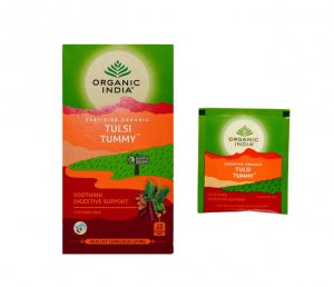Чай Тулси для пищеварения (Tulsi Tummy), Organic India
