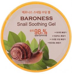Гель с муцином улитки успокаивающий 98,5% (Snail Soothing Gel), Baroness