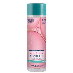 Очищающий тоник от черных точек с AHA и BHA кислотами против прыщей (Blemish Out Toner), Victoria Beauty