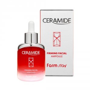 Сыворотка увлажняющая для лица с керамидами (Ceramide Firming Facial Ampoule), Farmstay