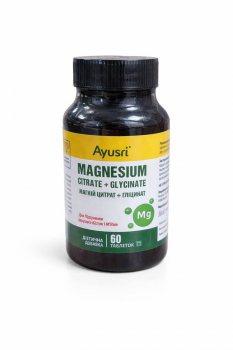 Магний Цитрат+Глицинат (Magnesium Citrate+Glycinate), Ayusri