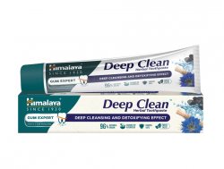 Отбеливающая зубная паста с кокосовым углем и маслом черного тмина ( Deep Clean Herbal Toothpaste ) Himalaya