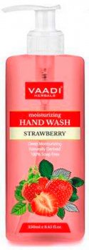Увлажняющее жидкое мыло с клубникой (Moisturizing Hand Wash Strawberry), Vaadi