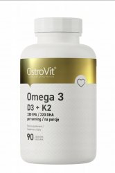 Омега 3 D3+K2 (Omega 3 D3+K2), OstroVit