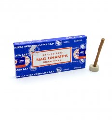 Безосновные Благовония Дхуп Палочки Наг Чампа (Nag Champa Dhoop Sticks), Satya