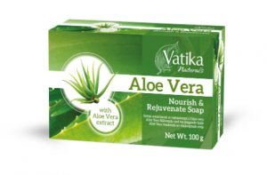Натуральное мыло с алоэ вера (Natural Aloevera Soap), Dabur