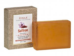 Натуральное мыло ручной работы Шафран Saffron, Synaa