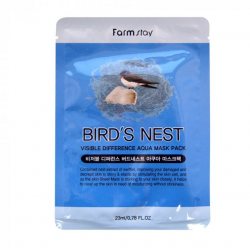 Тканевая маска с экстрактом ласточкиного гнезда (Visible Difference Mask Sheet), Farmstay