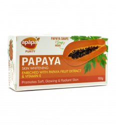 Мыло отбеливающее с экстрактом папайи, APAPA