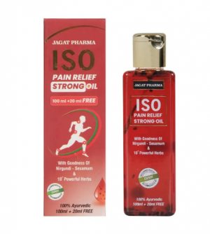 Обезболивающее масло ISO Pain Relief Strong, Jagat Pharma