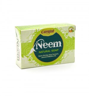 Антибактериальное мыло "Ним" (Neem Natural Soap), Gurukut