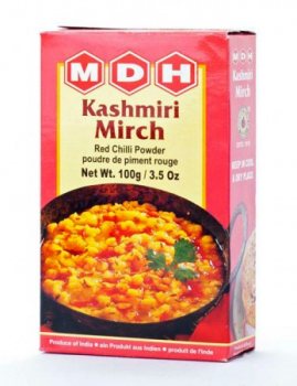 Кашмирский красный перец чили Kashmiri Mirch, MDH