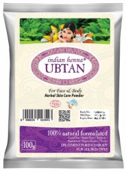 Убтан для сияния и очищения кожи (Ubtan Face & Body Cleanser), Indian Henna