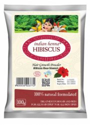 Порошок цветков Гибискуса (Hibiscus Powder), Indian Henna