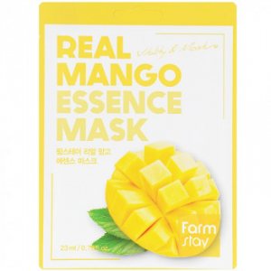 Тканевая маска для лица с экстрактом манго (Real Mango Essence Mask), Farmstay