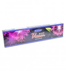 Благовония "Чёрный Цветок" (Black Blossom Incense Sticks), Satya