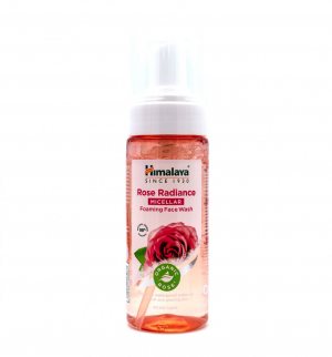 Очищающая пенка для умывания с экстрактом розы (Rose Radiance Micellar Foaming Face Wash), Himalaya Herbals