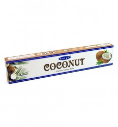 Премиум благовония "Кокос" (Coconut Premium Incense Sticks), Satya