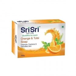 Мыло с Апельсином и Тулси (Orange & Tulasi Soap), Sri Sri Tattva