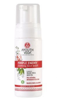 Пенка для умывания против прыщей (Pimple Enemy Foaming Face Wash), Ayouth Veda